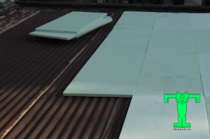 Tấm xốp XPS ứng dụng chống nóng vượt trội cho mái tôn                                                        